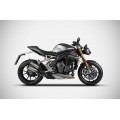 ZARD Dual Muffler Slip-on for Triumph Speed Triple 1200 RS/RR (2021+) - Euro5 ZARD Dual Muffler Slip-on for Triumph Speed Triple 1200 RS/RR (2021+) - Euro5